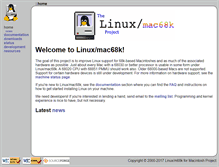 Tablet Screenshot of mac.linux-m68k.org