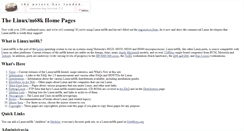 Desktop Screenshot of linux-m68k.org